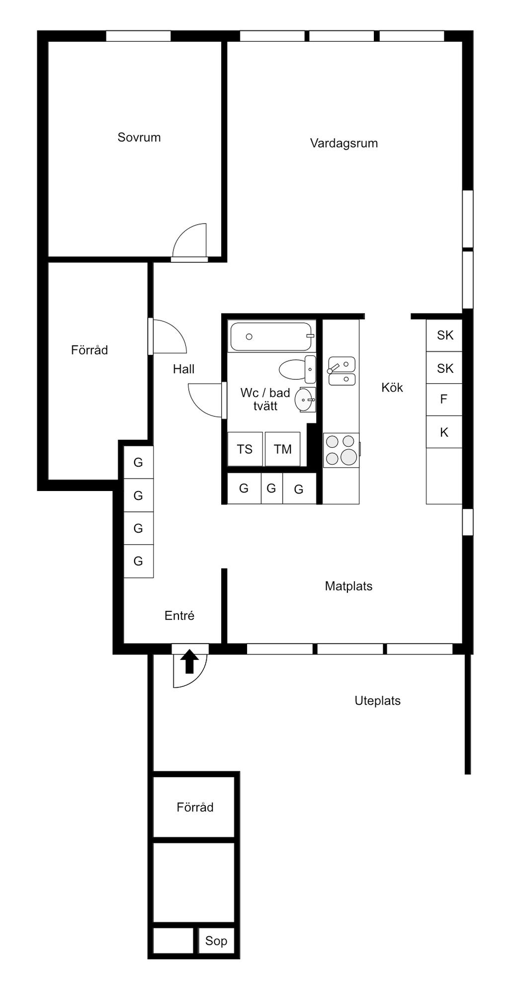 Planlösning