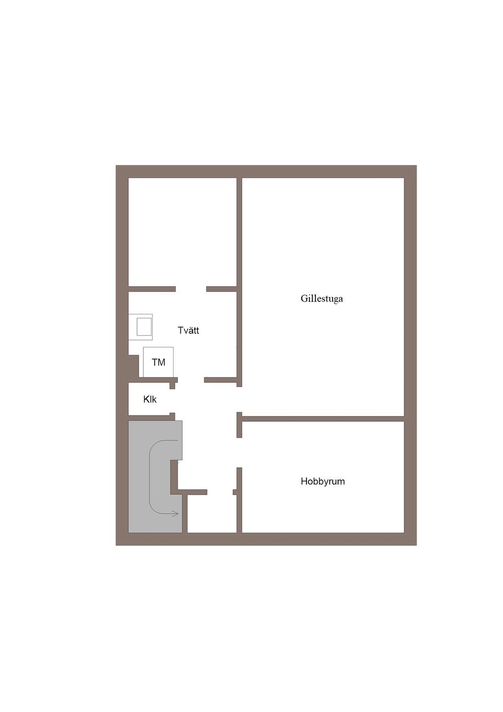 Planlösning källarplan