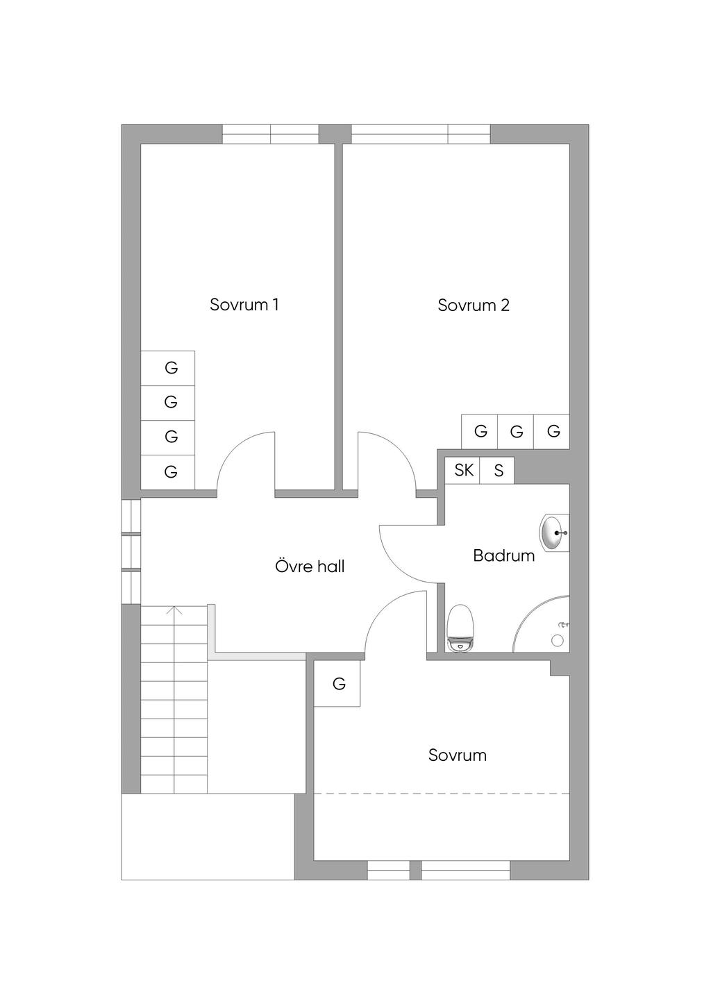 Övre plan