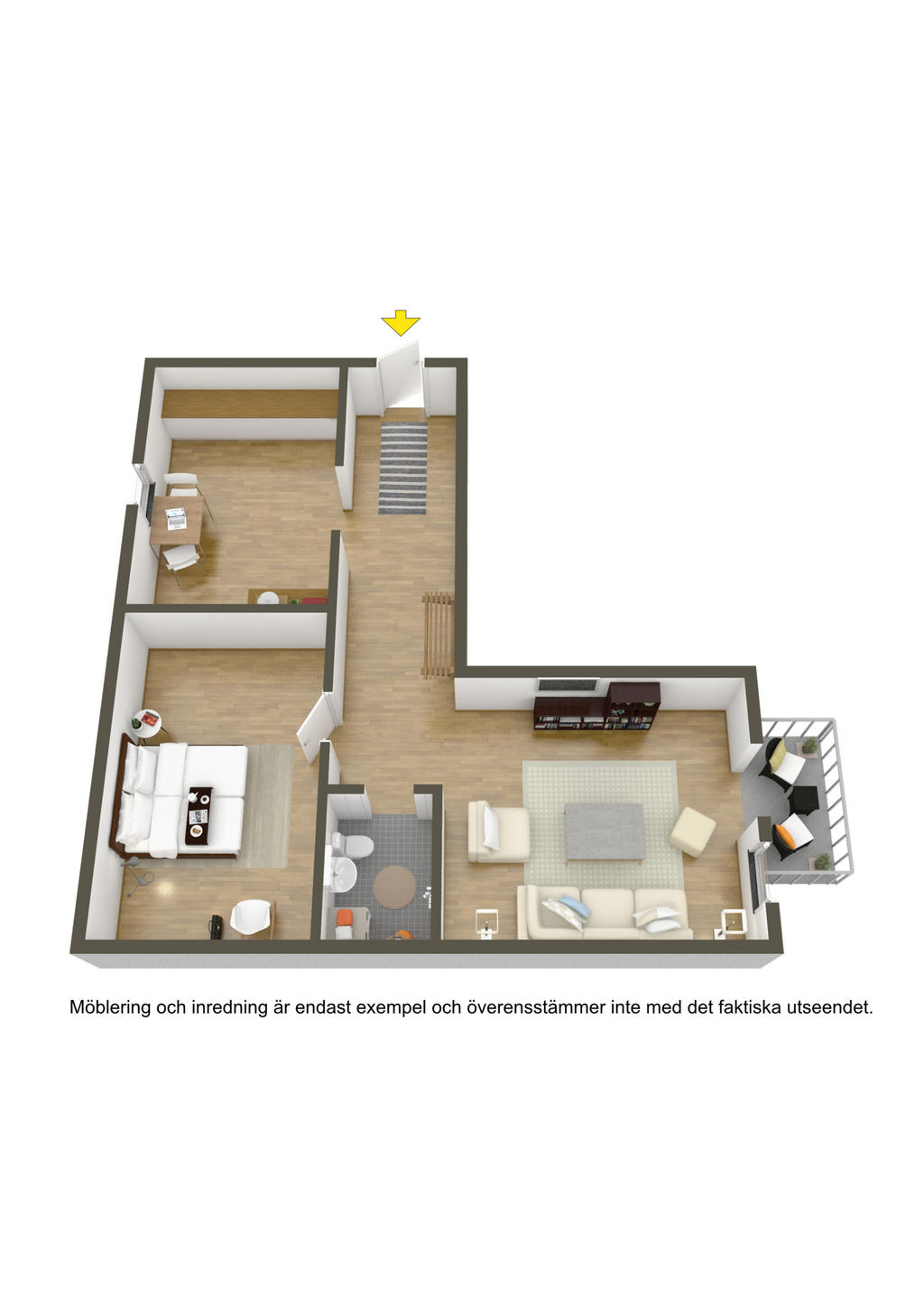 Planlösning 3D