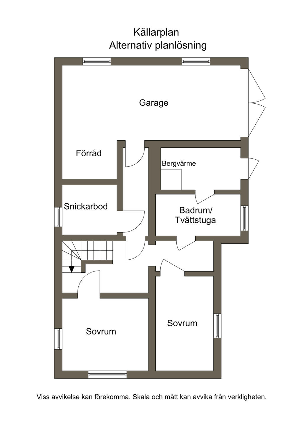 Alternativ planlösning