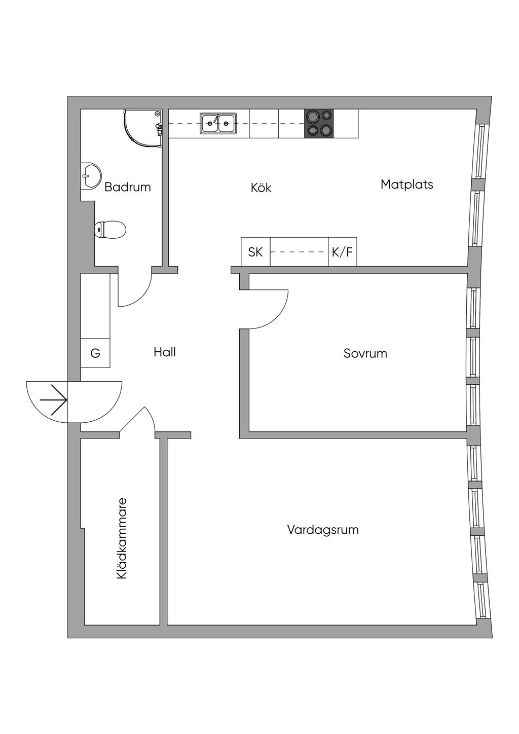 Planlösning