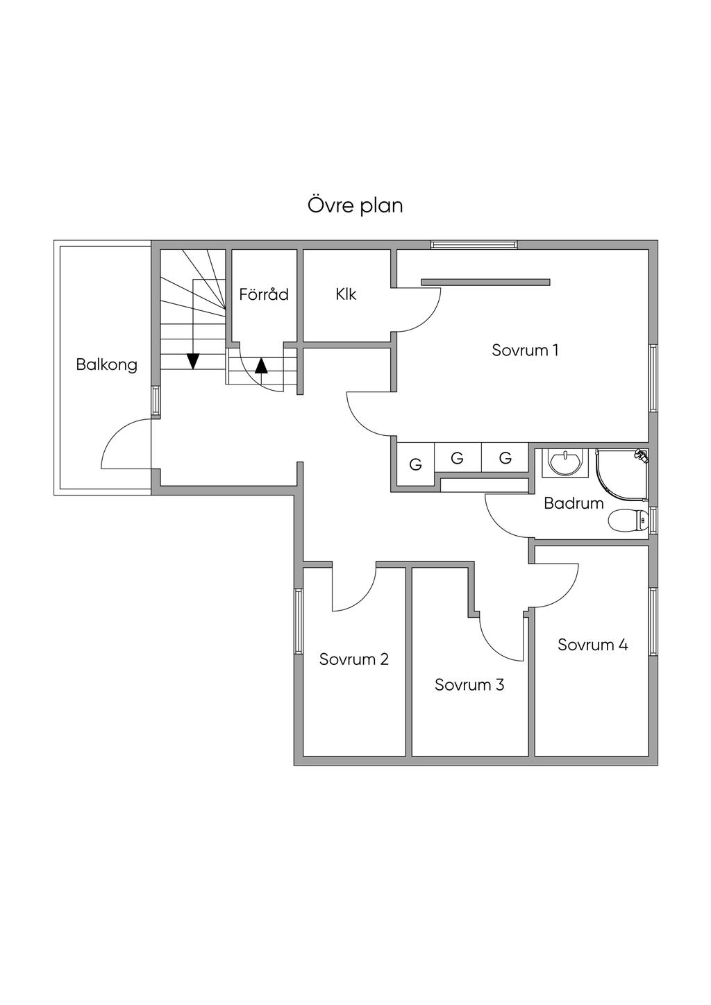 Övre plan