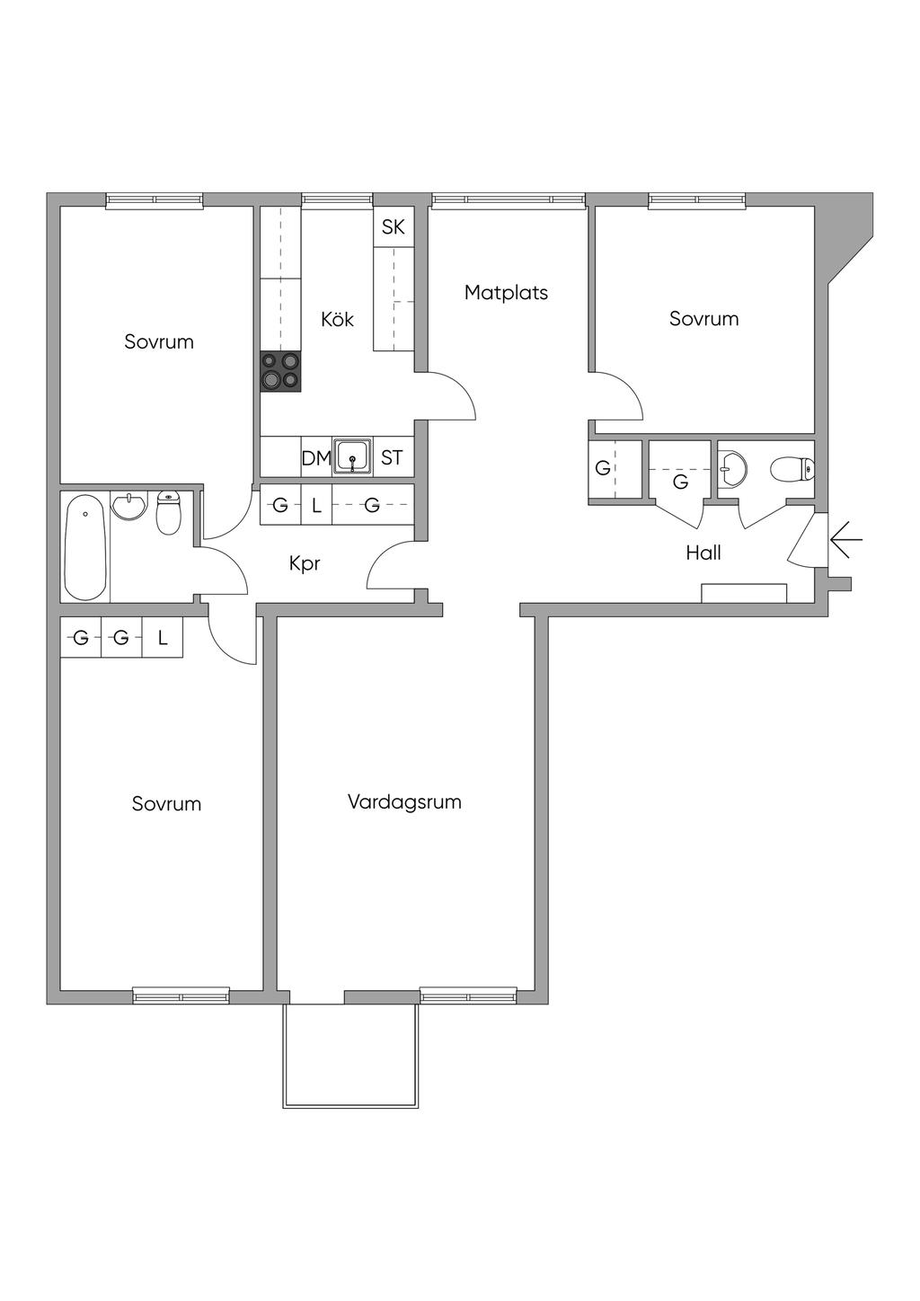 Planlösning