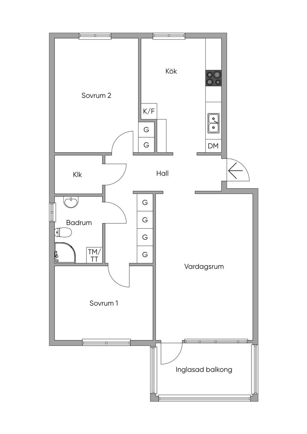Planlösning 