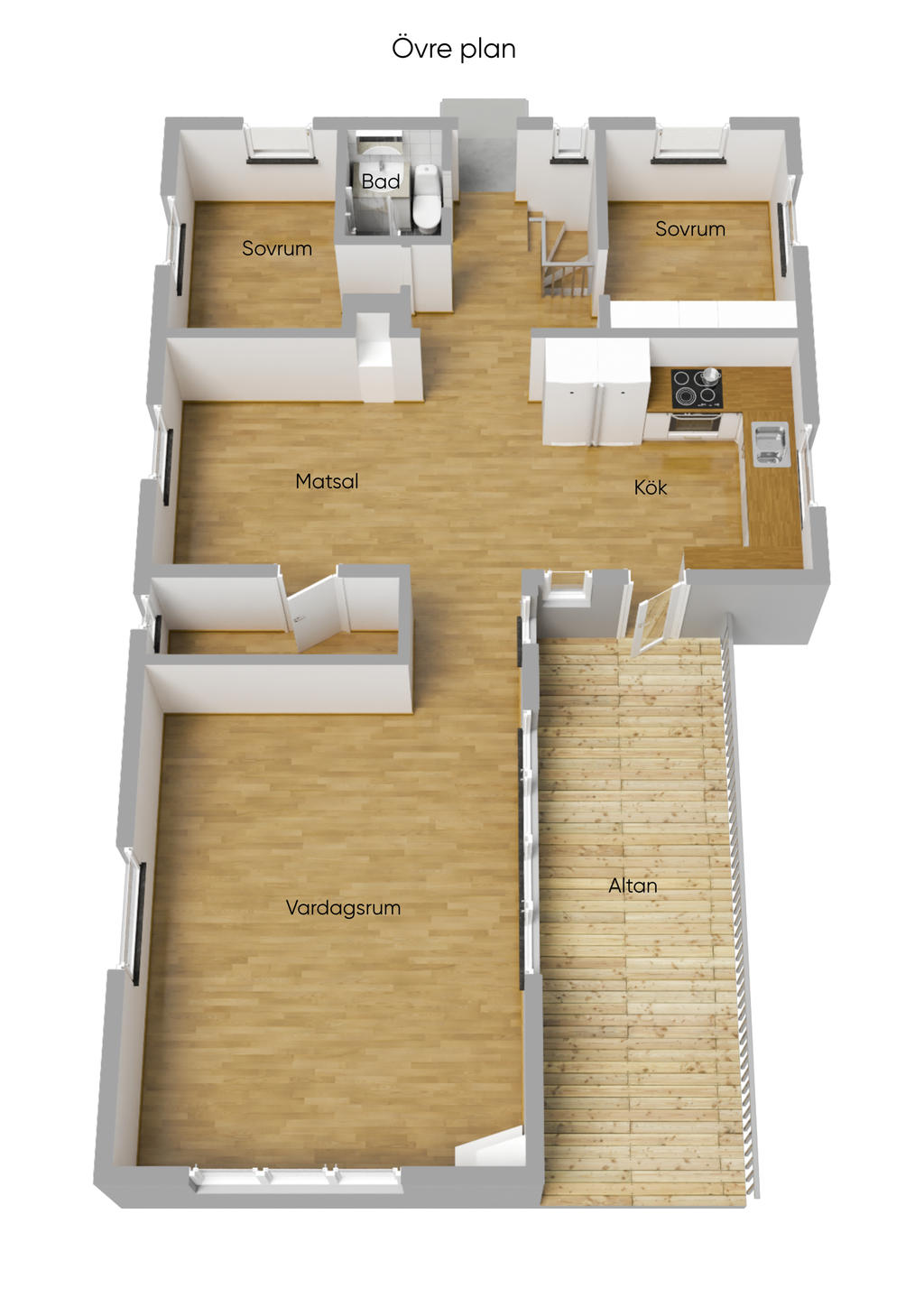 Övre plan