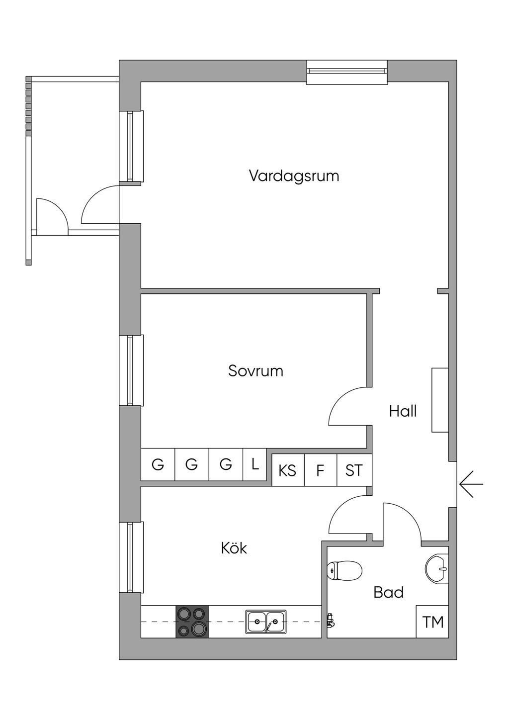 Planlösning