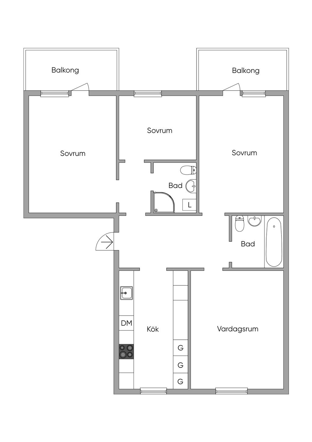 Planlösning