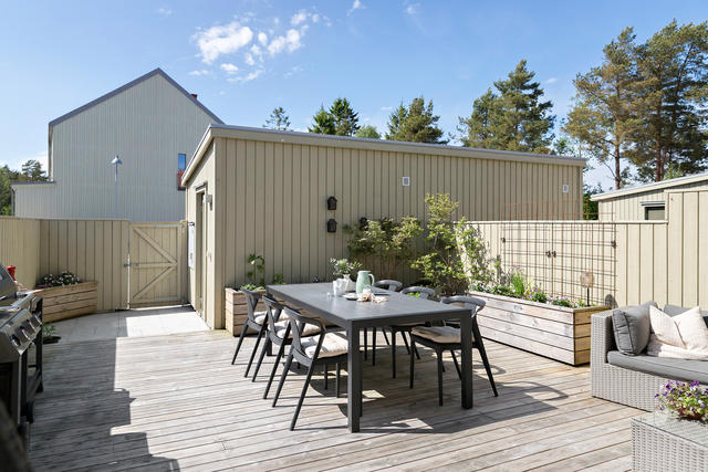 Uteplats i oslagbart västerläge