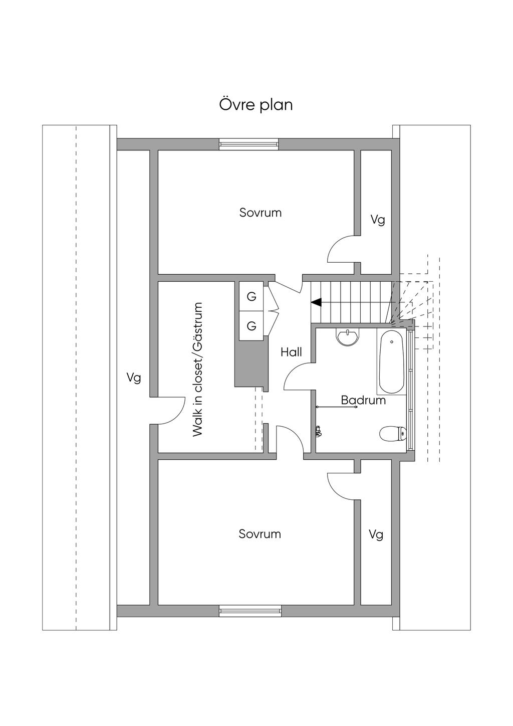 Övre plan