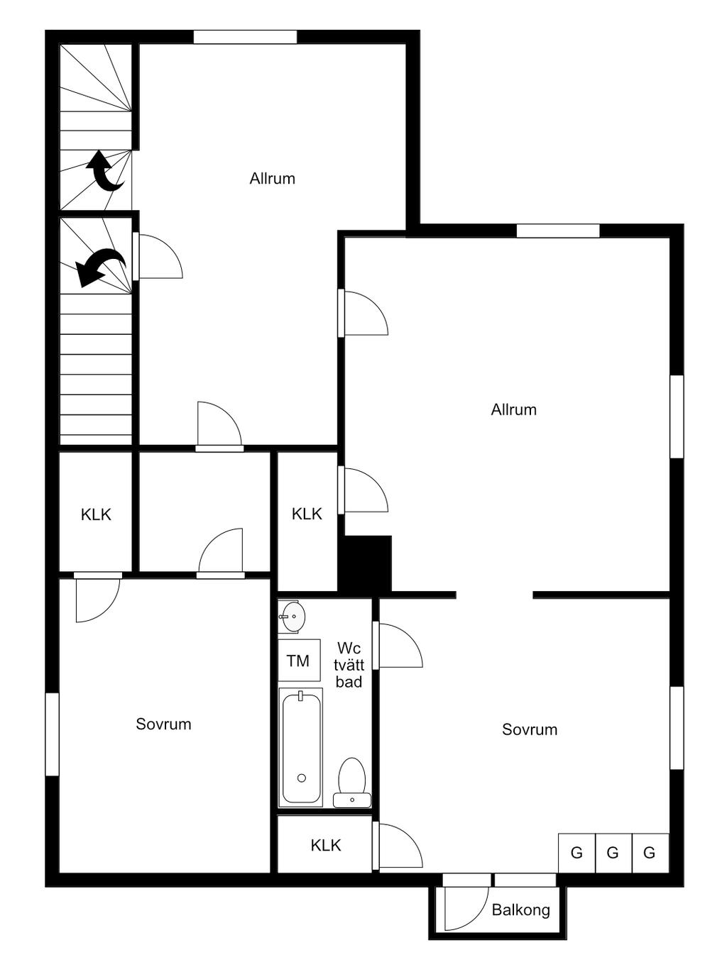 Övre plan