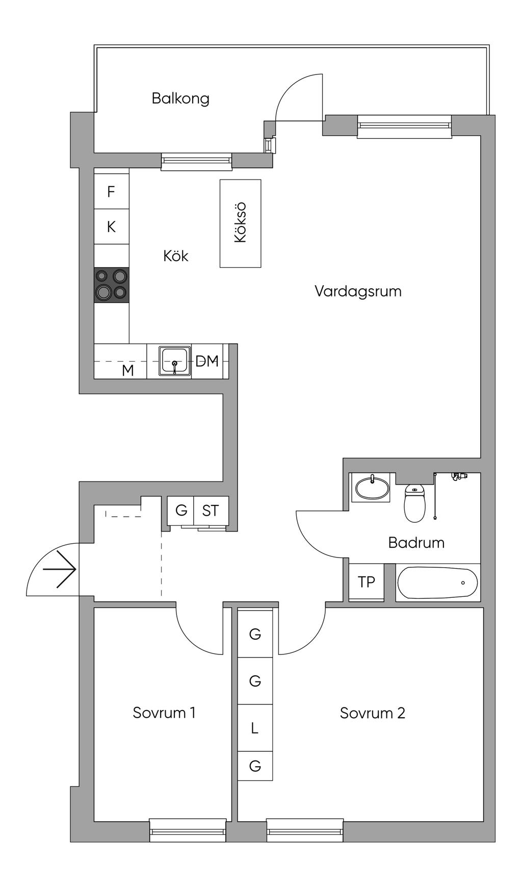 Planlösning