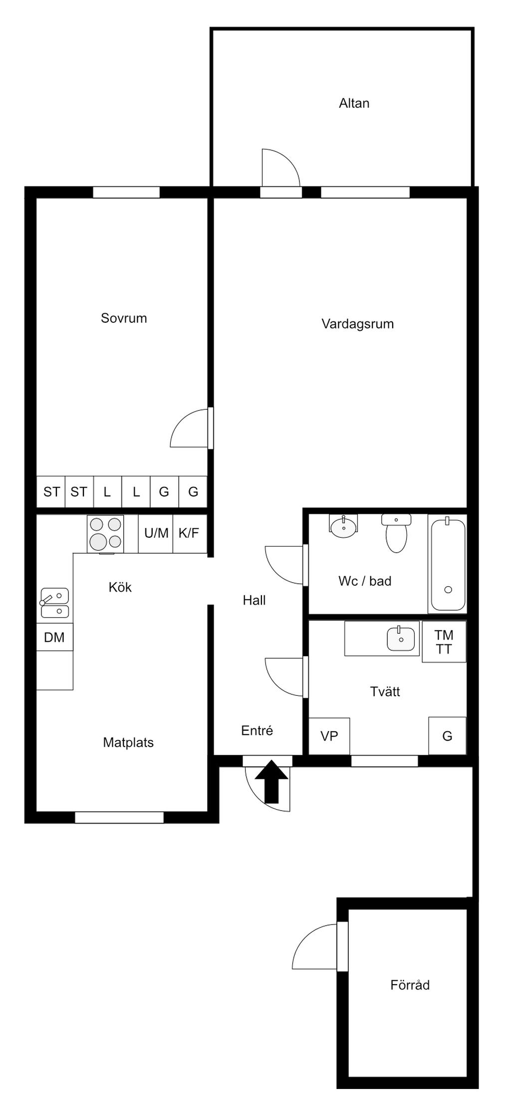 Planlösning