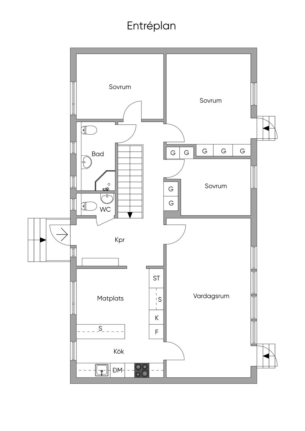 Entréplan 2D