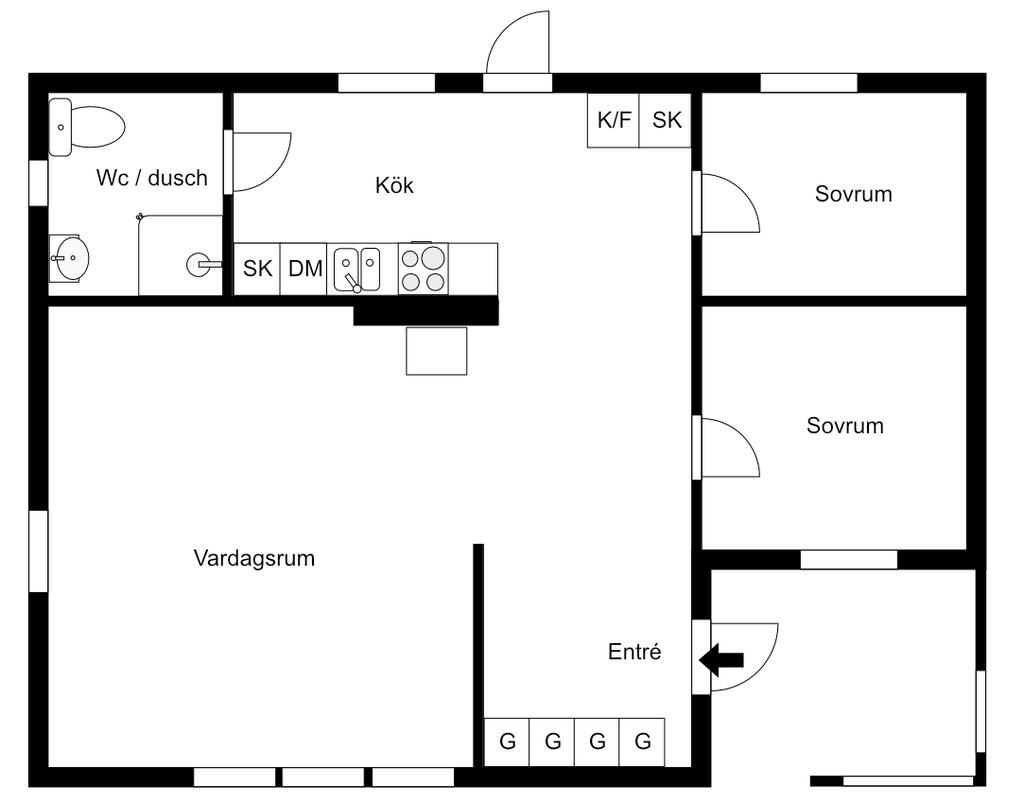 Planlösning