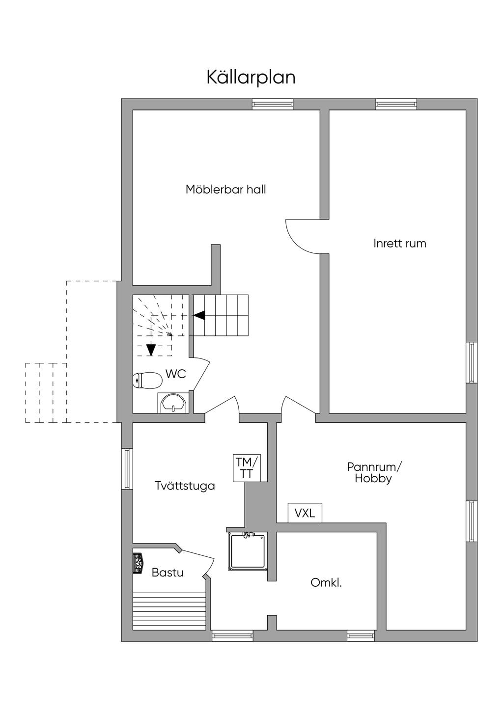 Källarplan