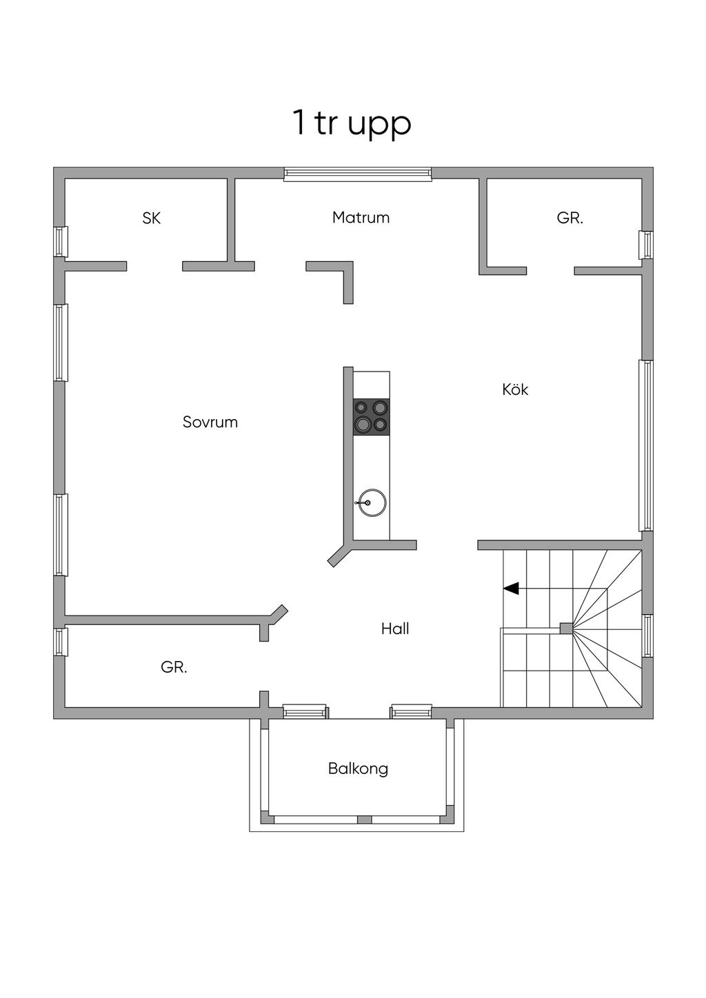 Övre plan
