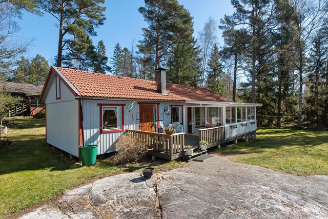 Väl omhändertaget vinterbonat fritidshus om 72 kvm.