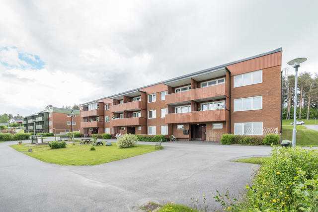 Entré från trevlig gård!