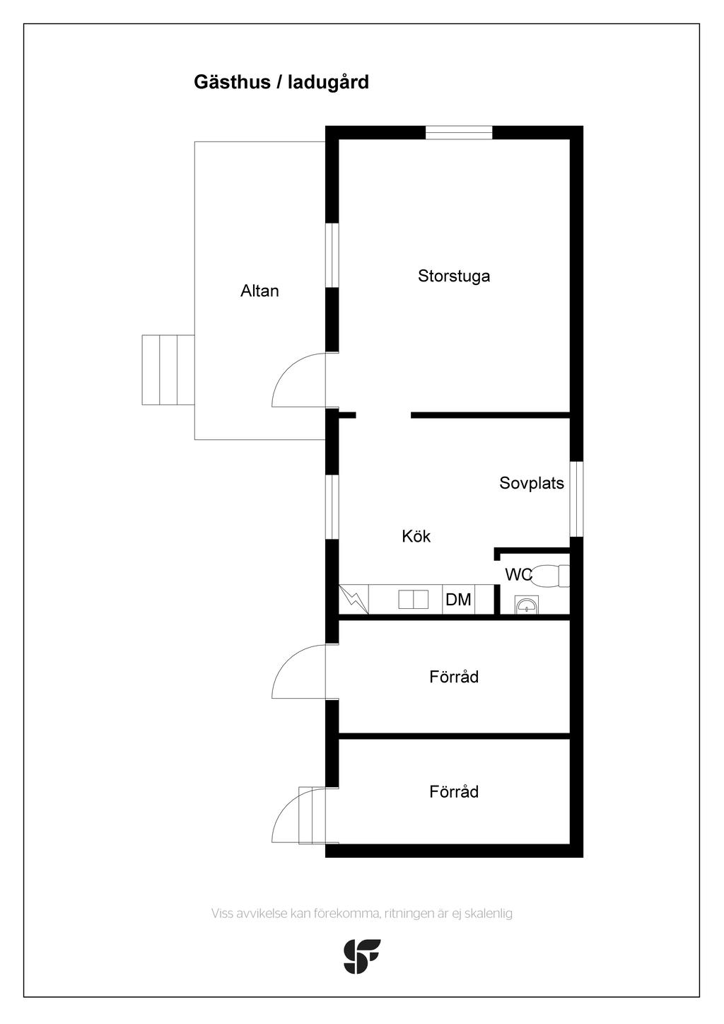 Gästhus/ladugård