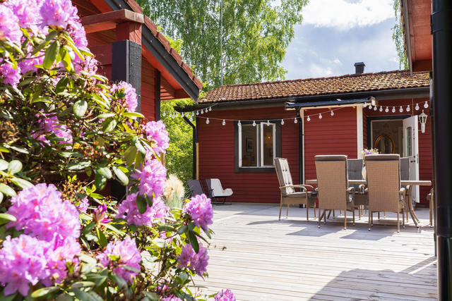 Vackert beläget fritidshus med det lilla extra i havsnära läge!