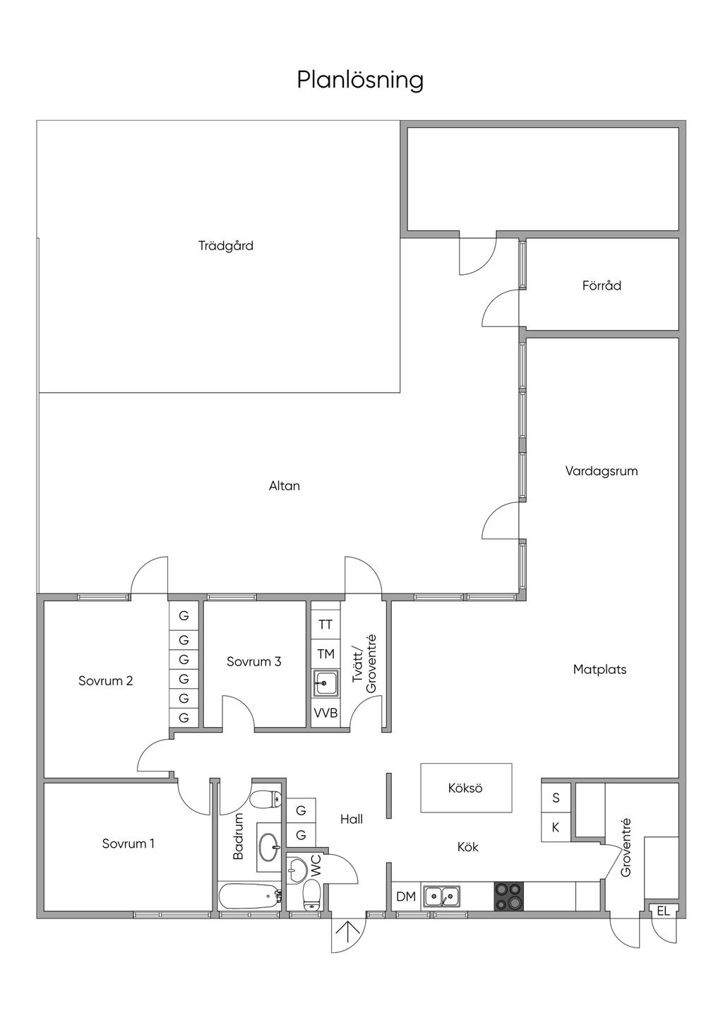 Planlösning