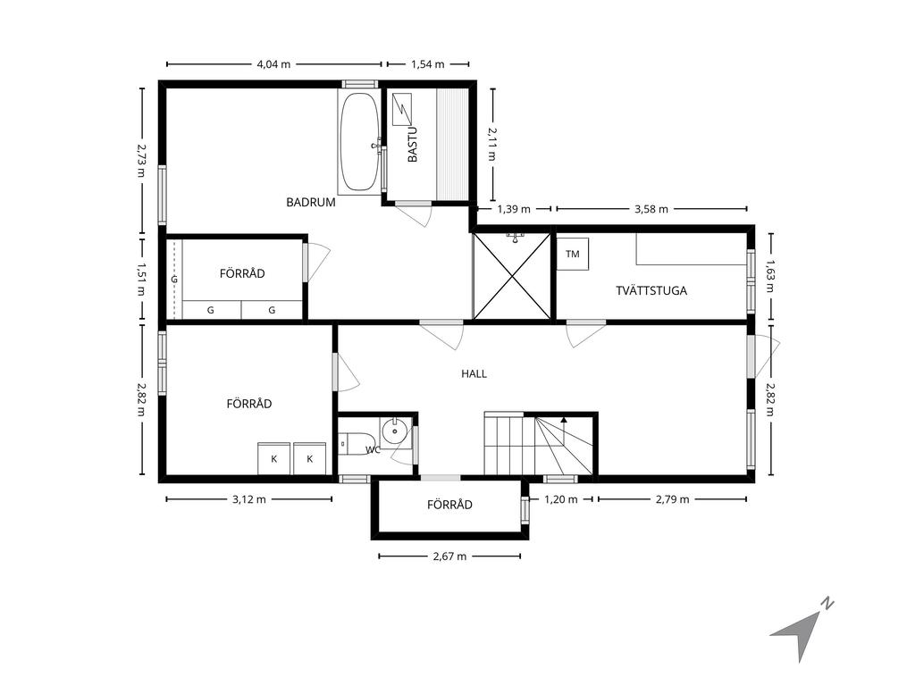 Källarplan