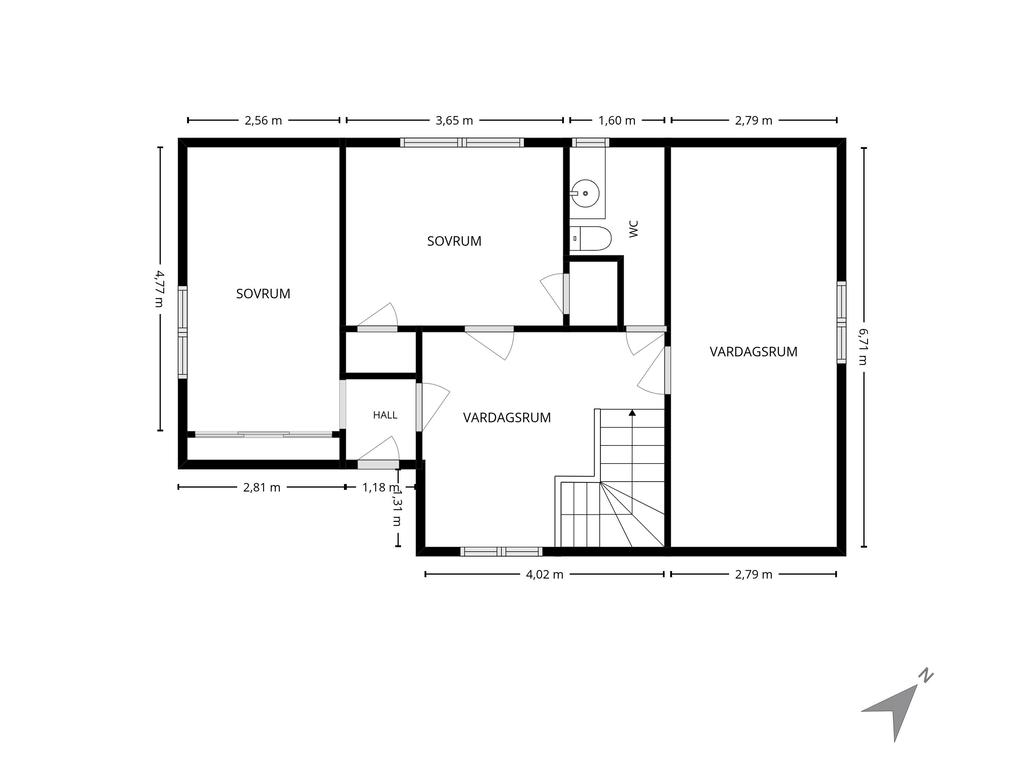 Övre plan