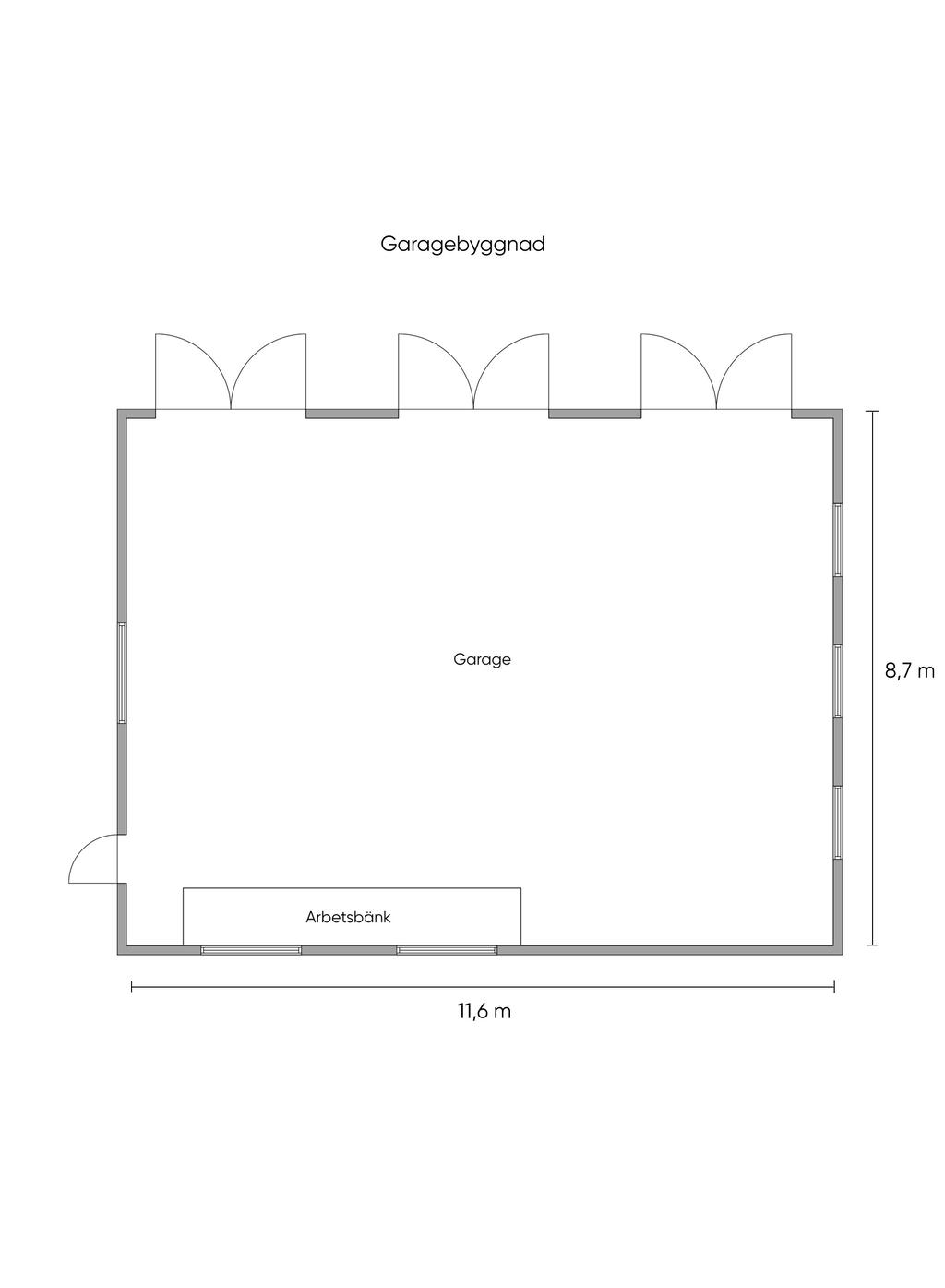 Garagebyggnad