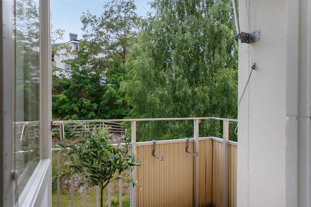 Balkong med västerläge