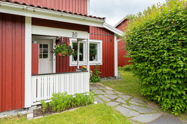 Mysiga och välkommande entré! 