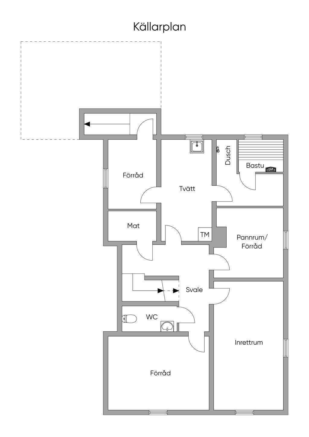 Källarplan