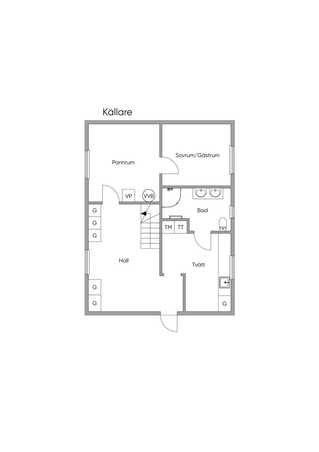 Källarplan