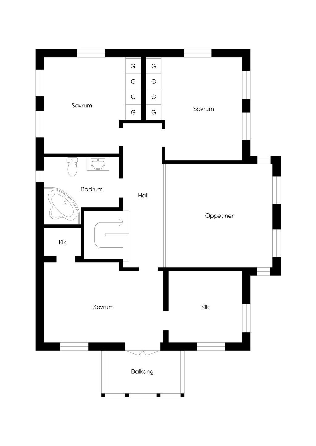 Övre plan