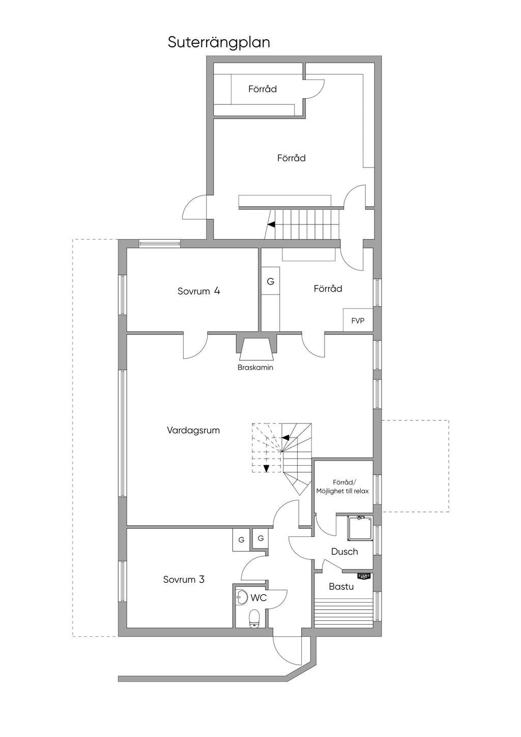 Suterrängplan