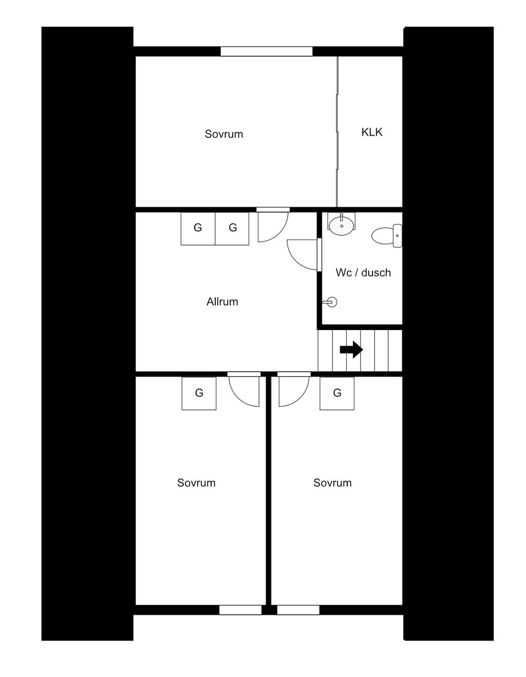 Övre plan