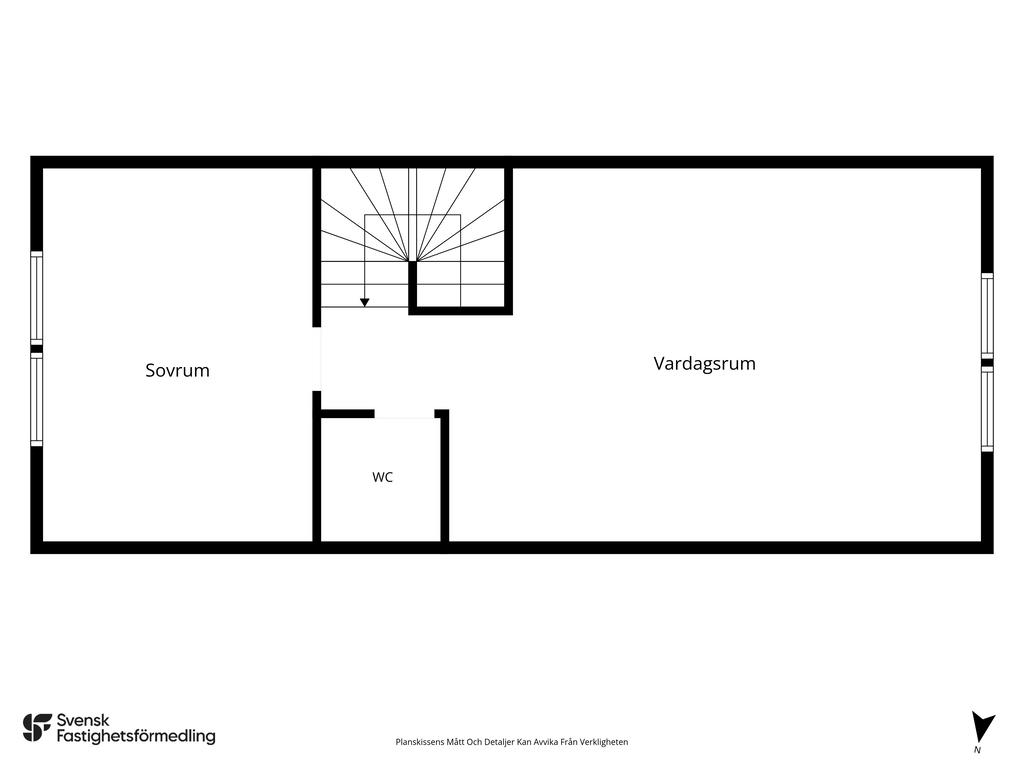 Planlösning övre plan 