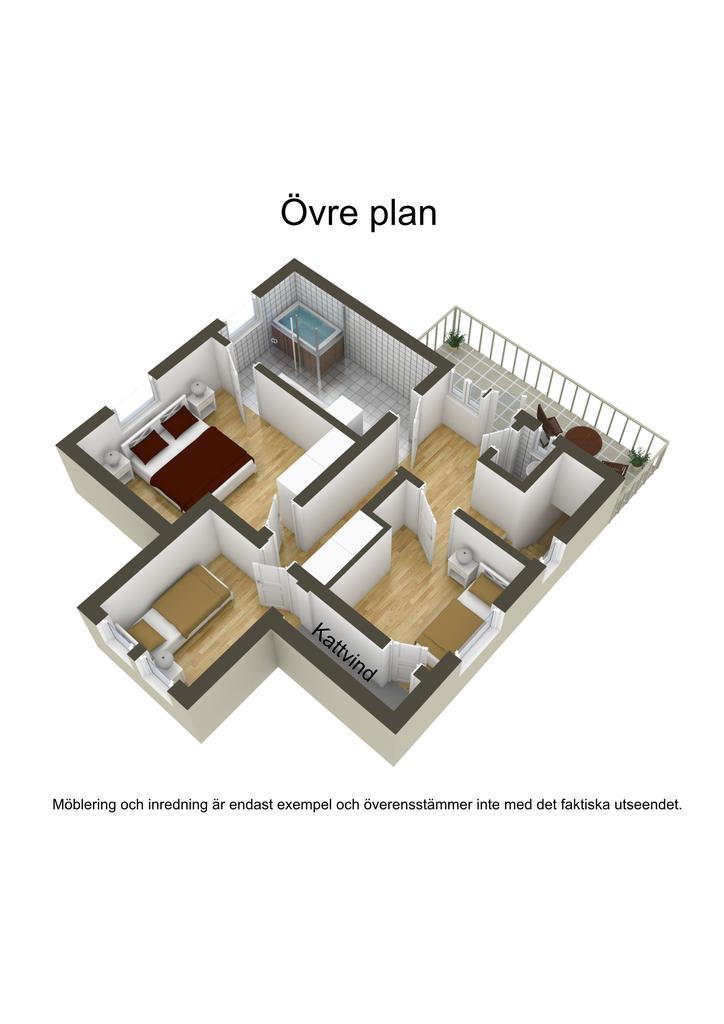 Övre plan, 3D-skiss