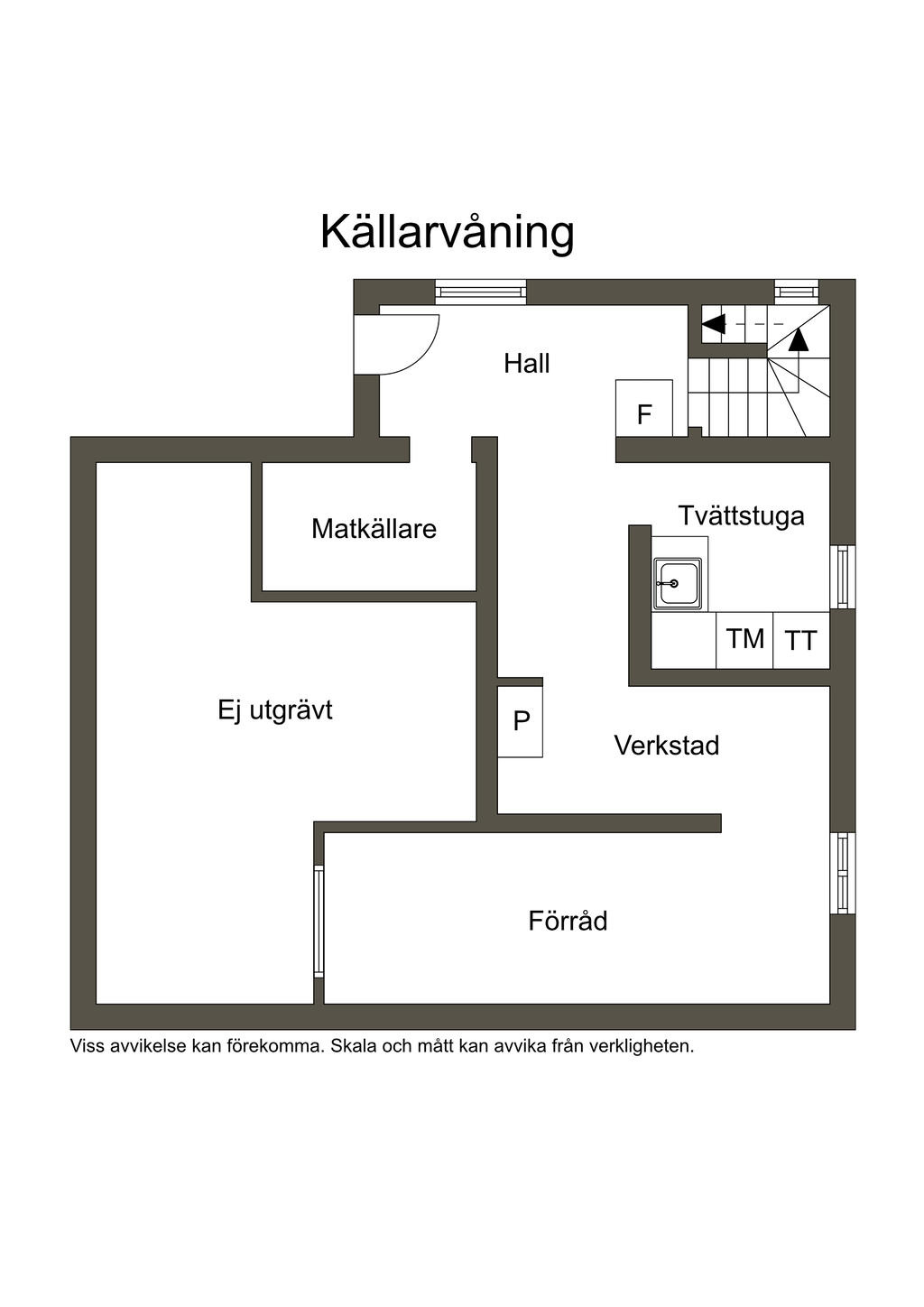 Källare, skiss
