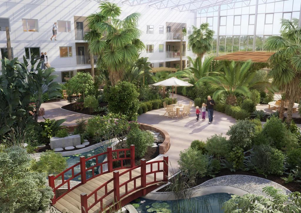 Inspirationsbild vinterträdgård