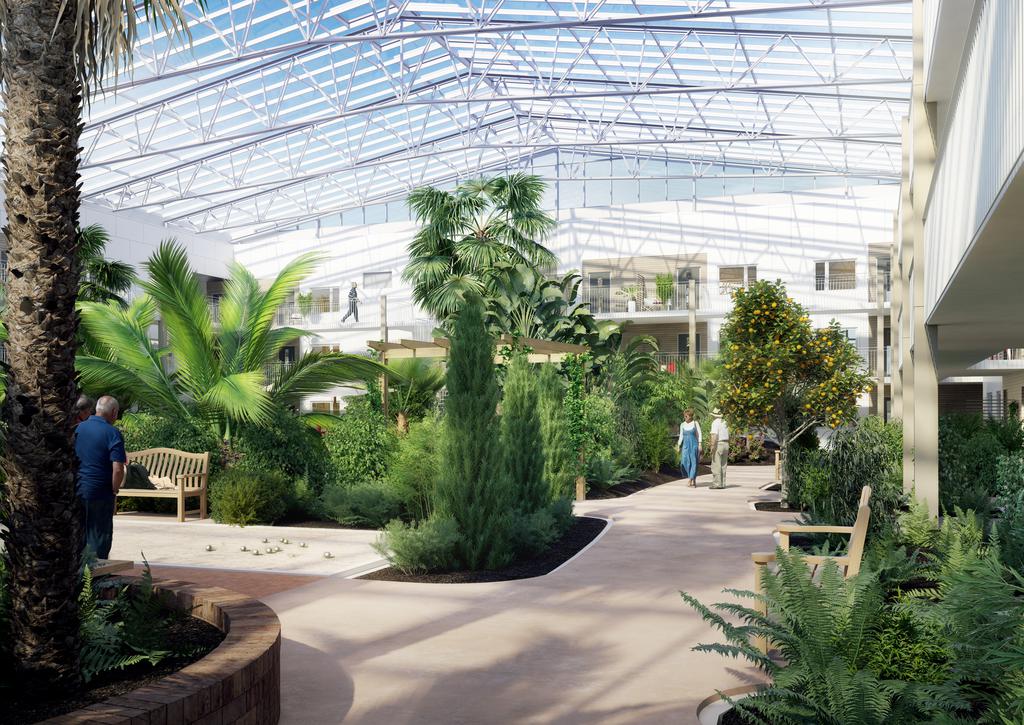 Inspirationsbild vinterträdgård