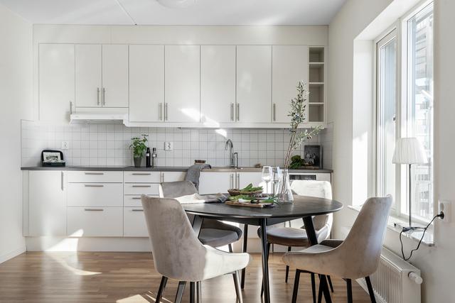 Inspirationsbild kök med trevlig matplats