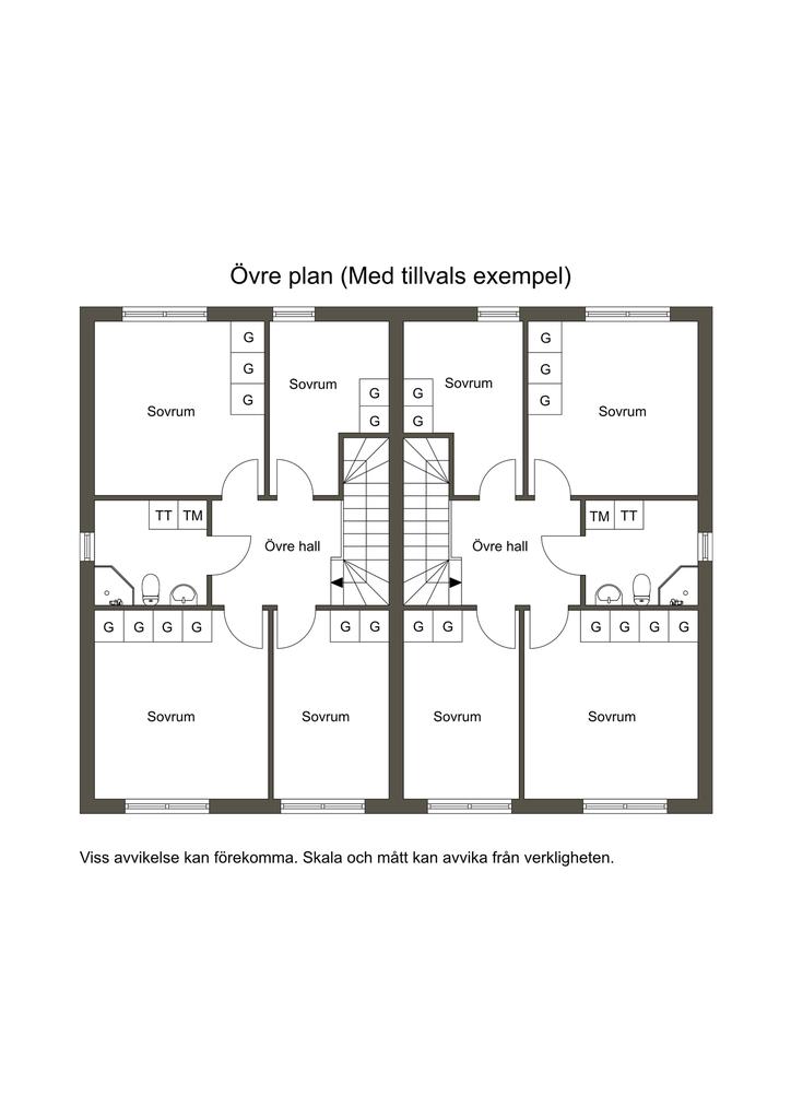 Övre plan (Med tillval)