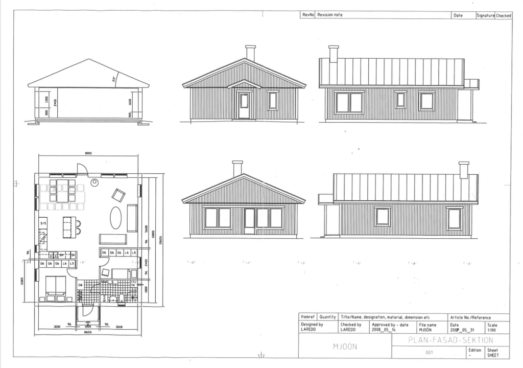 Förslag för byggnation