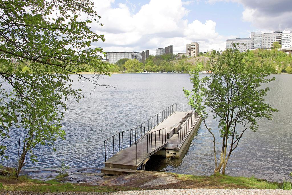 Badbrygga i Årstaviken