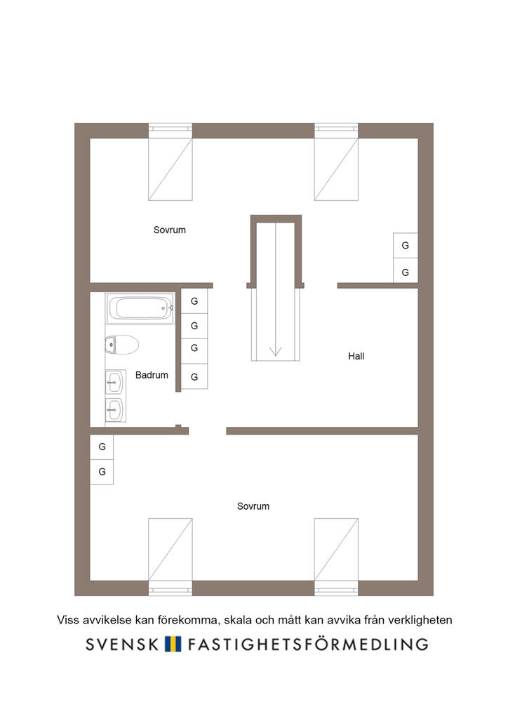 Övre plan alternativ 1
