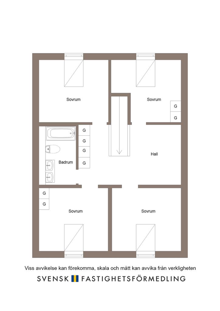 Övre plan alternativ 2
