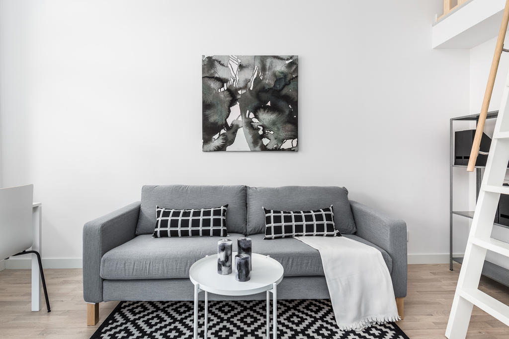 Utrymme för soffdel i allrum