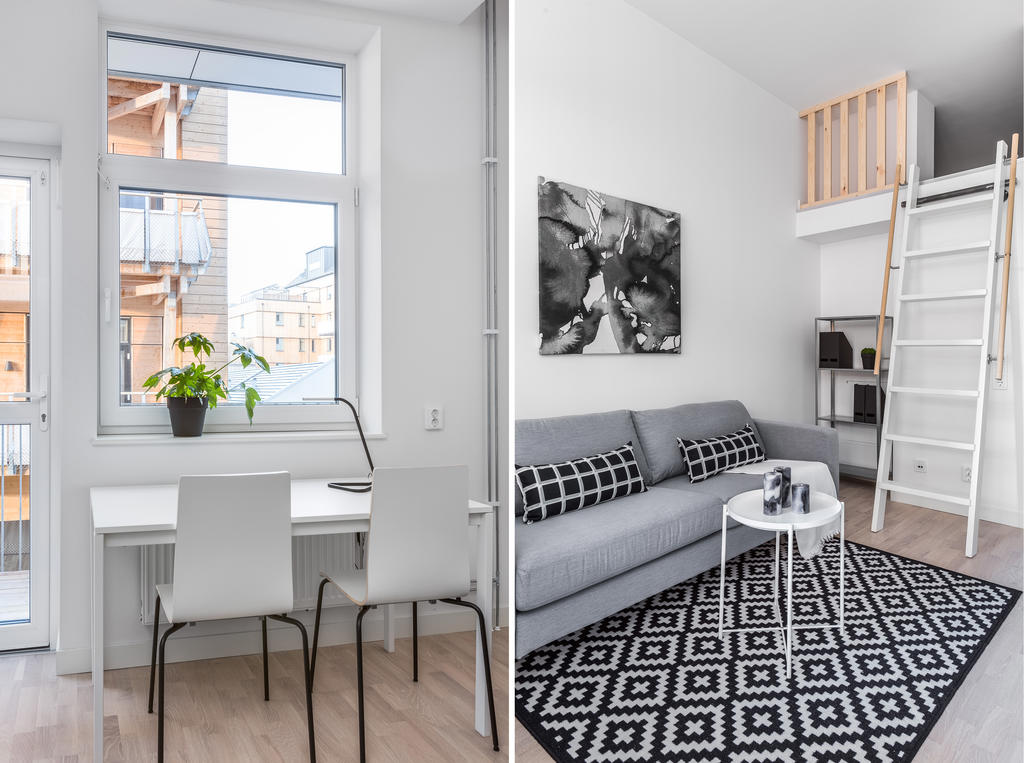 Arbetsplats allrum / soffdel