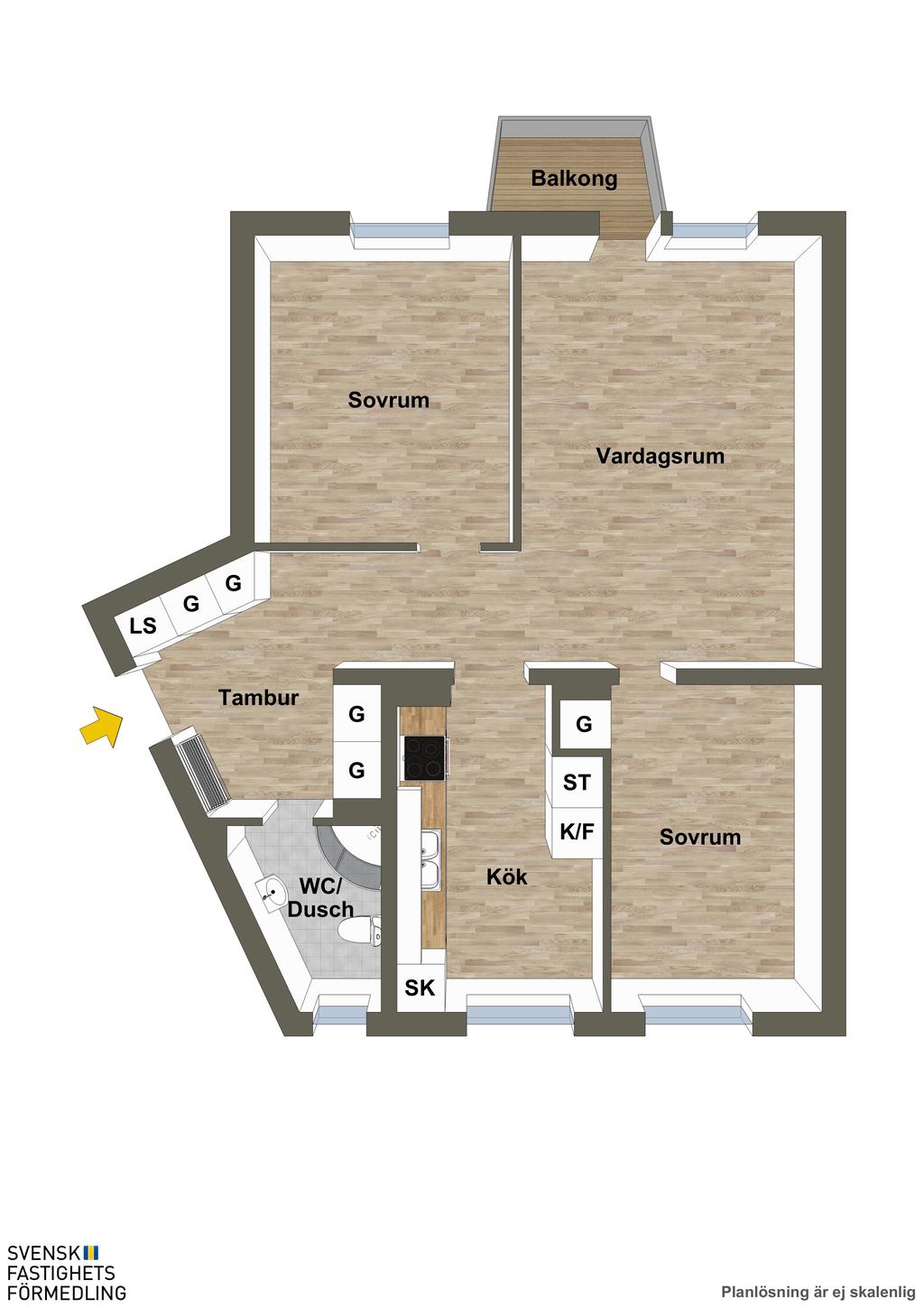 Planskiss 3D